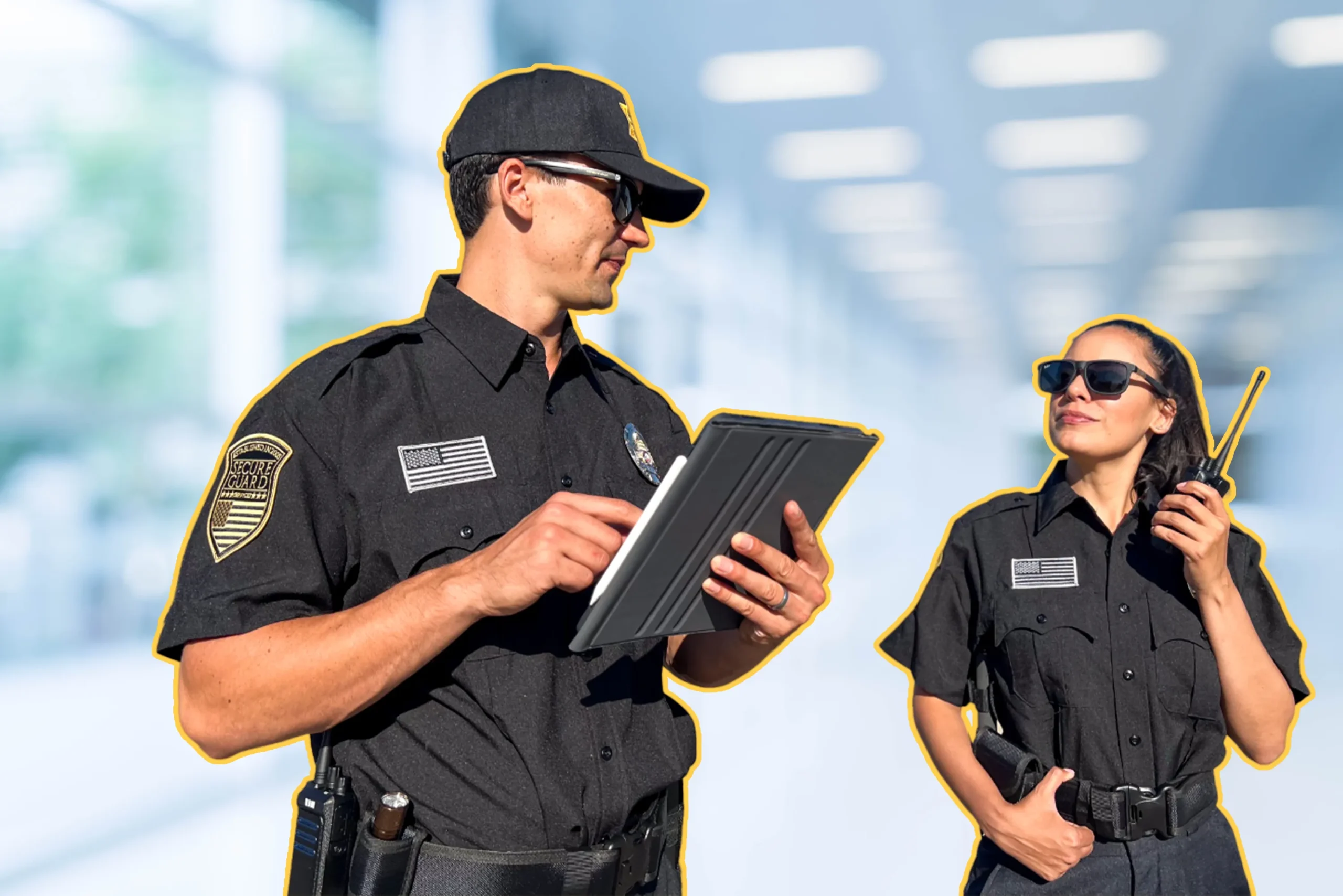 What is the difference between security agent and security guard