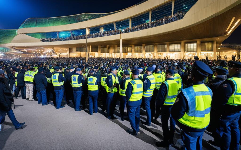 event security risk assessment and crowd control