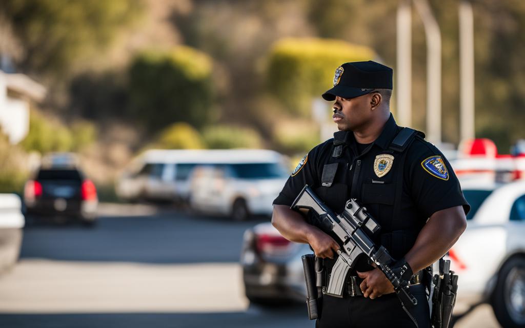 armed security guard in california