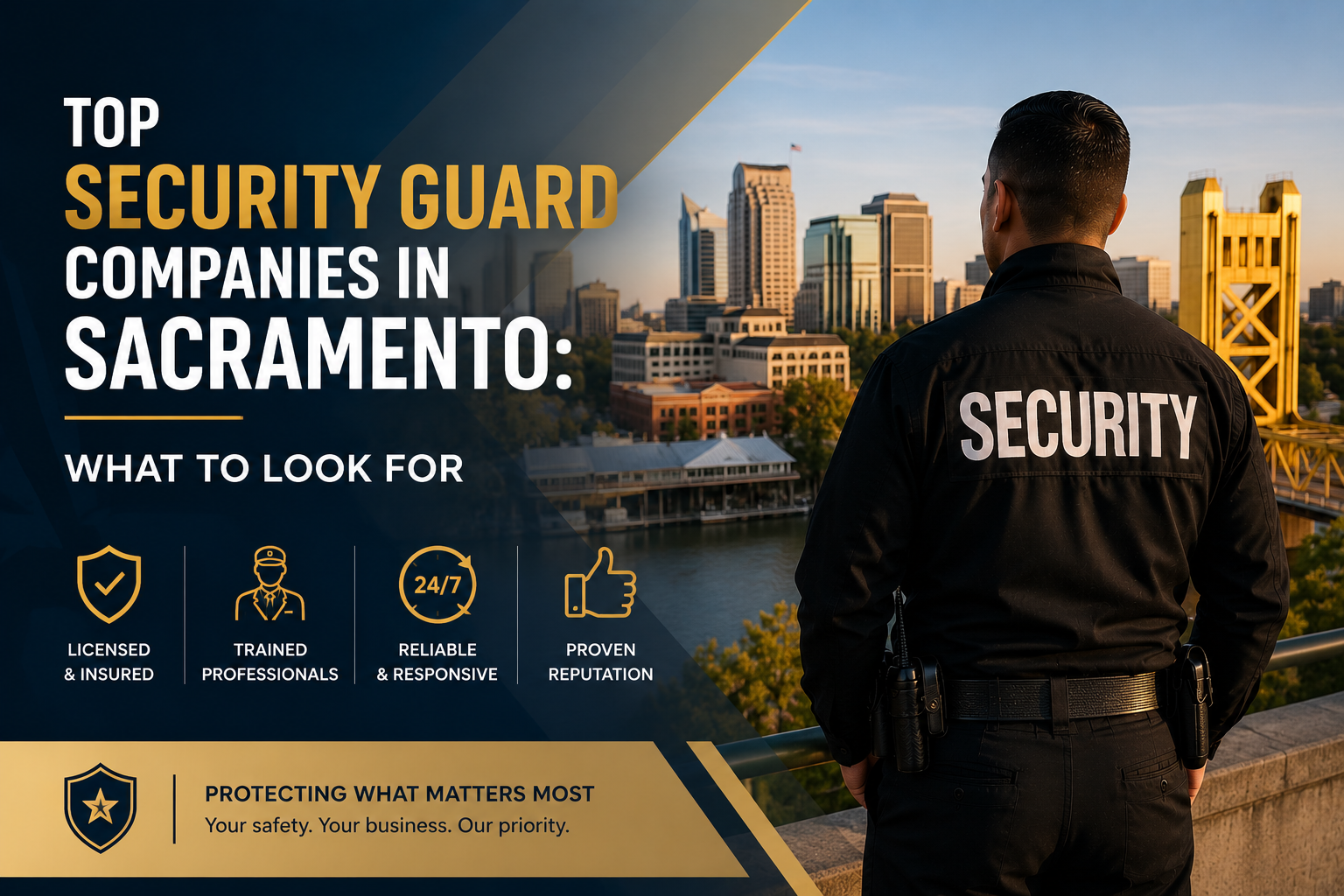 Top Security Guard Companies in Sacramento: What to Look For